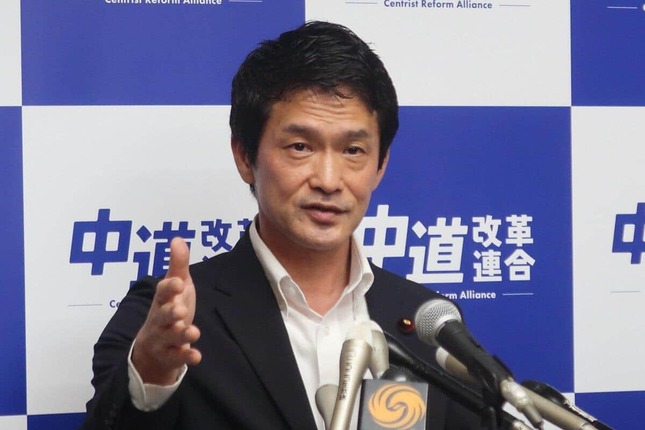 中道改革連合の小川淳也代表（2026年9月9日撮影）