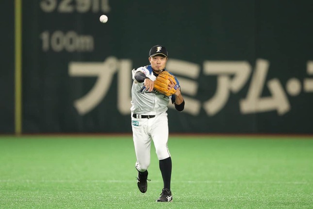 中島卓也選手（写真：USA TODAY Sports/ロイター/アフロ）
