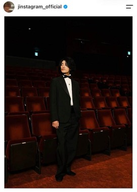 赤西仁さんのインスタグラム（＠jinstagram_official）より