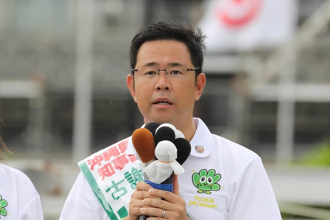 新人の古謝玄太氏（2026年8月撮影）