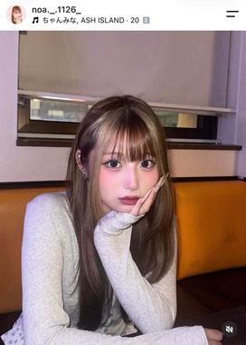 希空さんのインスタグラム（＠noa._.1126_）より
