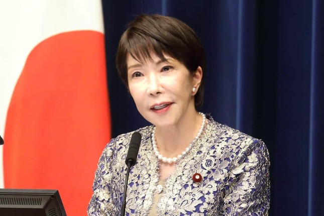 第2次高市改造内閣の発足後の記者会見に臨む高市早苗首相（26年9月17日撮影）