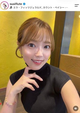 SUAIさんのインスタグラム（＠suaiflute）より