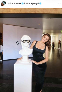 ミランダ・カーさんのインスタグラム（＠mirandakerr）より