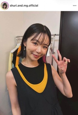 趣里さんのインスタグラム（＠shuri.and.mg.official）より