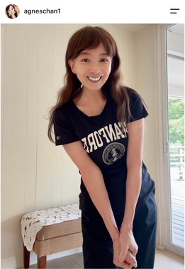 アグネス・チャンさんのインスタグラム（＠agneschan1）より
