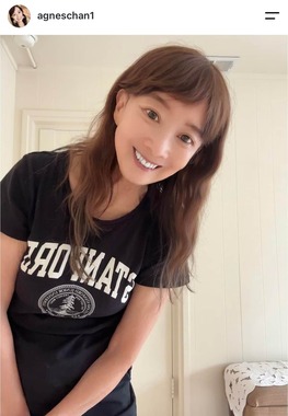 アグネス・チャンさんのインスタグラム（＠agneschan1）より