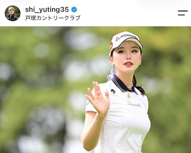 セキ・ユウティン選手のインスタグラム（＠shi_yuting35）より