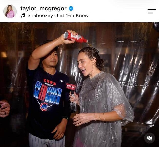 テーラー・マクレガーさんのインスタグラム（＠taylor_mcgregor）より