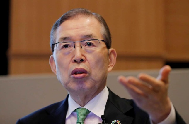 日本電産（現ニデック）当時の永守重信氏（写真：ロイター/アフロ）