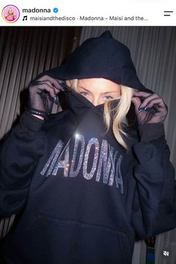 マドンナさんのインスタグラム（＠madonna）より