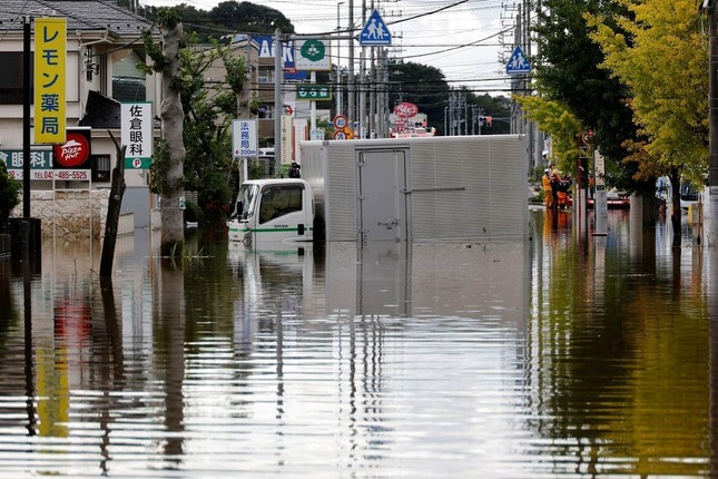 台風25号で被害が大きかった千葉県（写真：ロイター/アフロ）