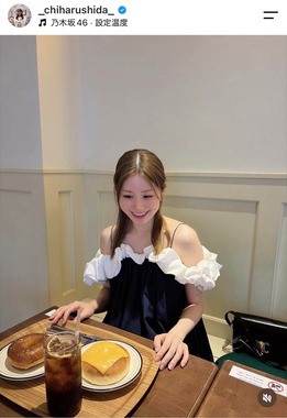志田千陽選手のインスタグラム（＠_chiharushida_）より