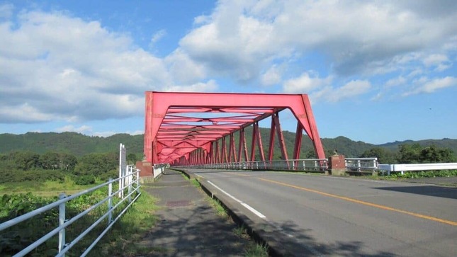 栃木県那須烏山市の興野大橋付近
