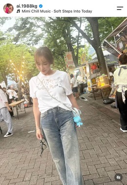 加護亜依さんのインスタグラム（＠ai.1988kg）より