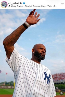 CC・サバシアさんのインスタグラム（＠cc_sabathia）より