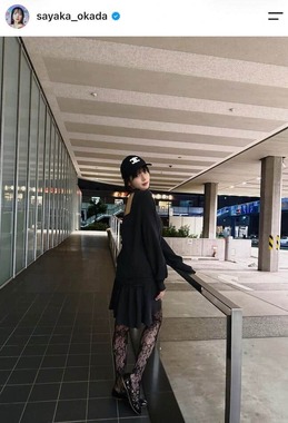岡田紗佳さんのインスタグラム（＠sayaka_okada）より