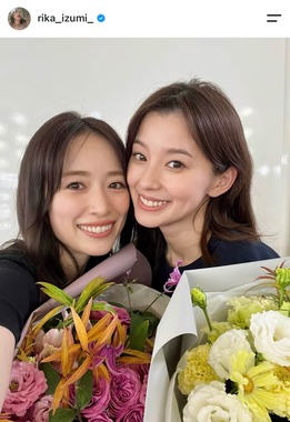 泉里香さんのインスタグラム（＠rika_izumi_）より
