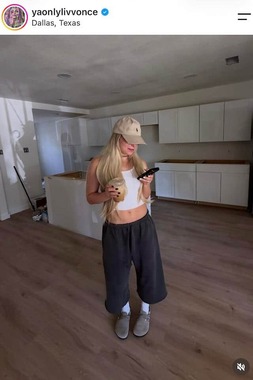 リヴ・モーガンさんのインスタグラム（＠yaonlylivvonce）より