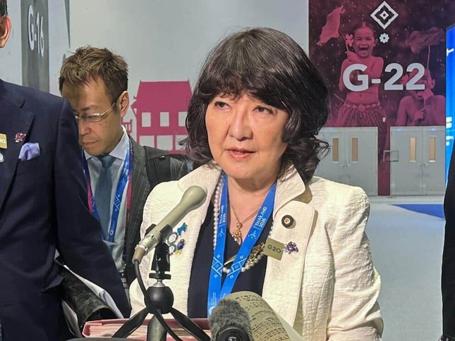 片山さつき財務相（写真：AP/アフロ）