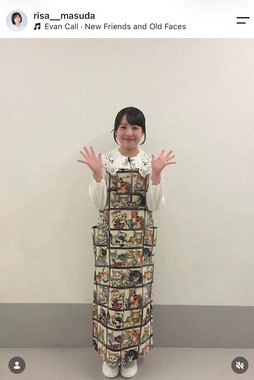 増田梨沙さんのインスタグラム（＠risa__masuda）より