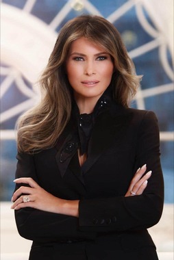 メラニア・トランプ氏（ホワイトハウス公式サイトより）