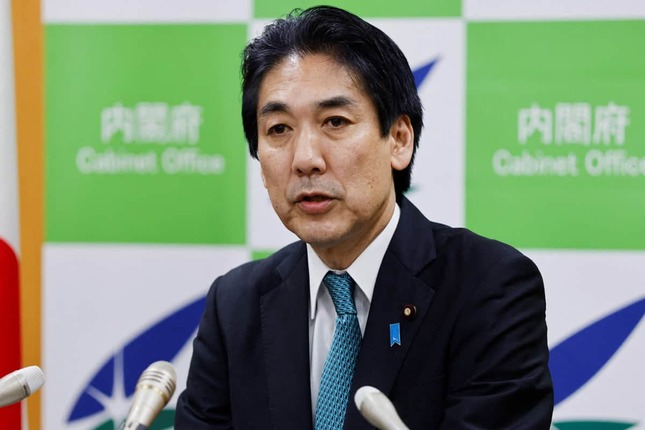 城内実経済財政担当相（写真：ロイター/アフロ）