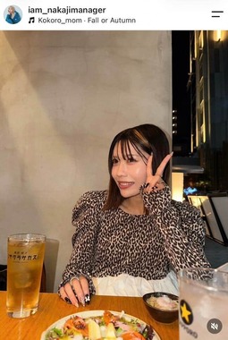 中島ひとみ選手のマネージャーのインスタグラム（＠iam_nakajimanager）より