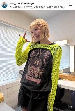 中島ひとみ選手のマネージャーのインスタグラム（＠iam_nakajimanager）より