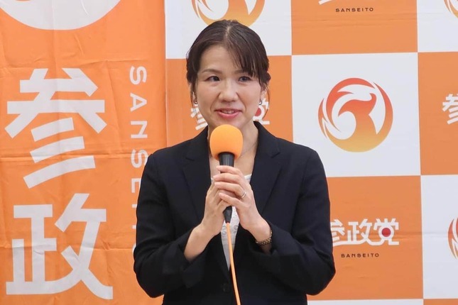 参政党の豊田真由子政調会長（参院議員）。政調会長補佐として参政党入りした
