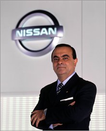 日産自動車のカルロス・ゴーン代表取締役社長兼CEO