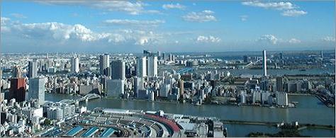 東京のウォーターフロント