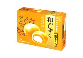 ロッテが発売する『和のしずく〈栗あん〉』