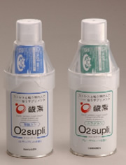 セブン-イレブンが発売する「オーツーサプリ　頭脳カン」（左）と「オーツーサプリ　カラダカン」（右）