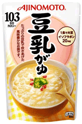 味の素が発売する「味の素KK　豆乳がゆ」