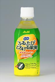 アサヒ飲料が発売する「バヤリース　ふるたびとろける果実　レモン　PET360グラム」