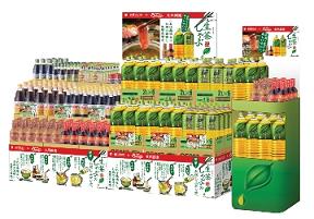 キリンビバレッジとミツカンが販促する”生茶しゃぶ”