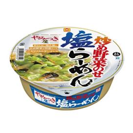 「マルちゃん　やみつき屋　炒め野菜のせ塩らーめん」