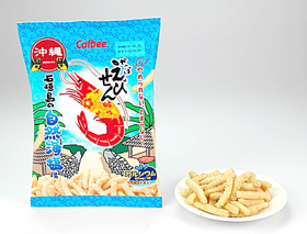 カルビー　かっぱえびせん　石垣の塩