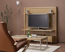 フランスベッドが新発売する「耐震ユニットTVボード」