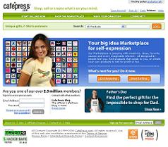 米国では有名なドロップシッピングの専門業者カフェプレス。日本でも参入企業続々