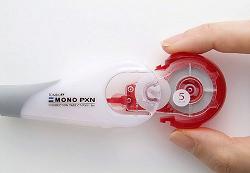 トンボ鉛筆が発売する修正テープ｢MONO PXN」
