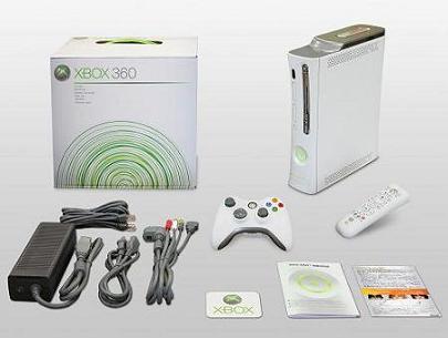 マイクロソフトの新型ゲーム機「Xbox360」。ソフトを大幅に増強する