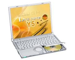 松下電器がリニューアルする｢Let’s note｣。写真は「CF-Y5」