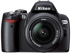 ニコンが発売するデジタル一眼レフカメラ「D40X」