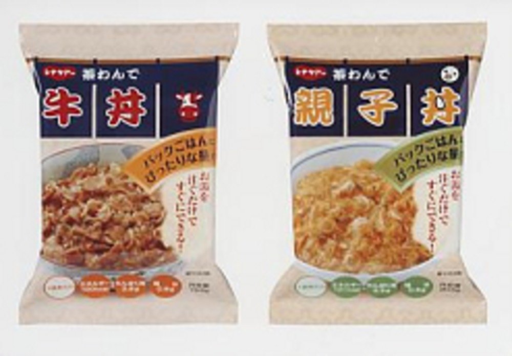 腎臓病患者向け「茶わんで牛丼」と「茶わんで親子丼」