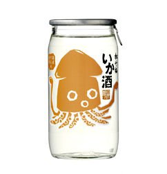 宝酒造から発売。松竹梅「いか酒」180ml壜カップ