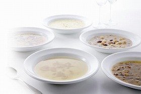 5人の「オールスターシェフ」が考案した特製スープ