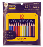 新発売の持ち運びに便利な色鉛筆「ミニ色鉛筆12色NQ」