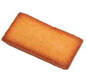 黄金色にふっくらと焼きあがった焼き菓子。心地よい風味と食感が特徴だ
